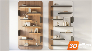 Decorative cabinet Skp Files
